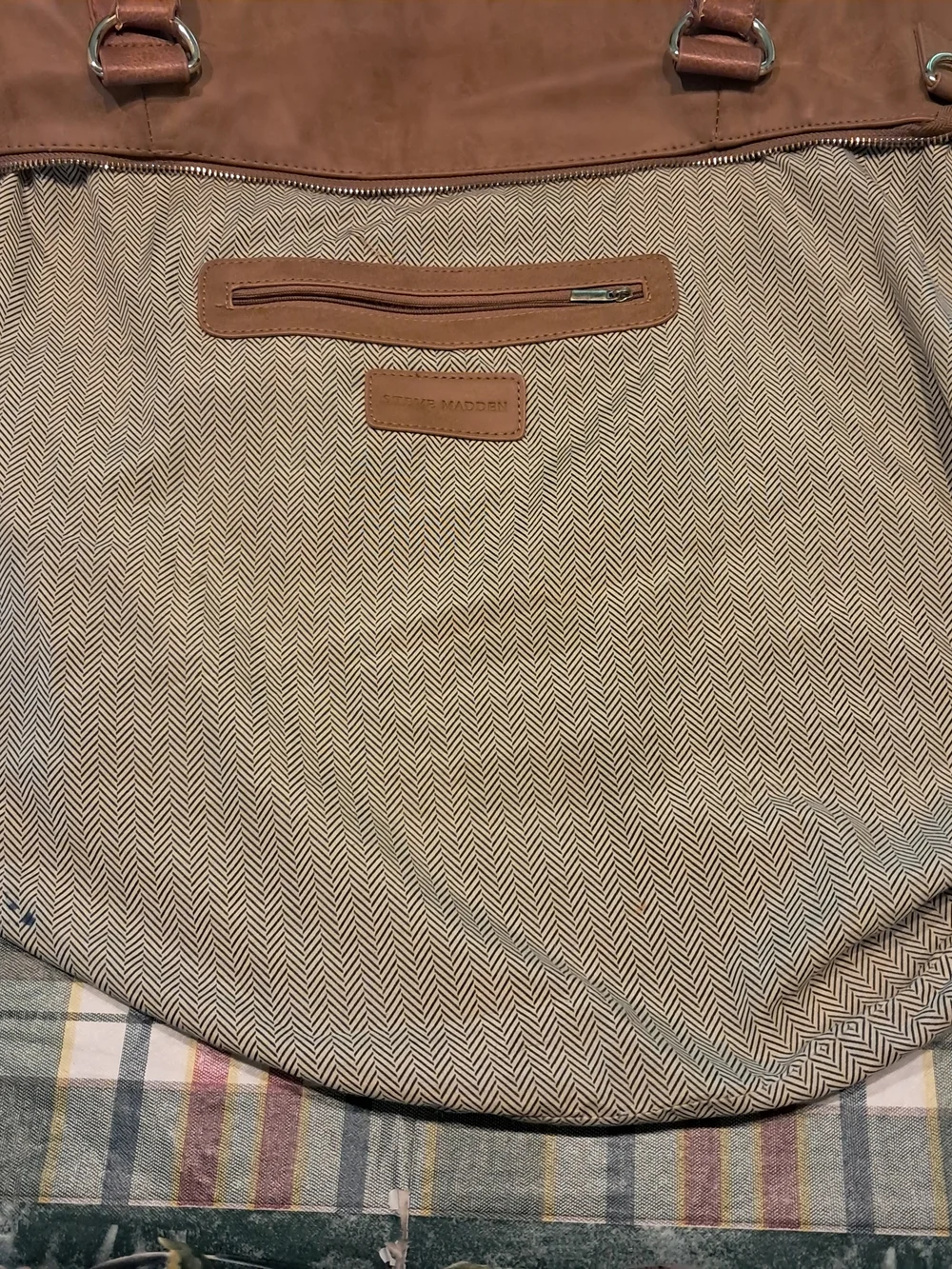 Steve Madden Women's‎ Brown Hobo Shoulder Crossbody Bag